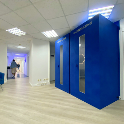 звукоизоляционная кабина RoomVox interior