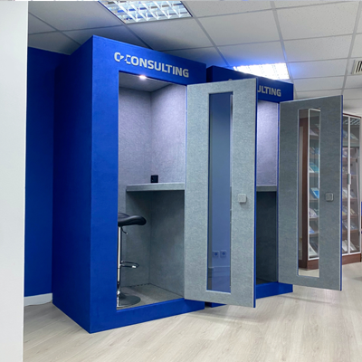 звукоизоляционная кабина RoomVox interior